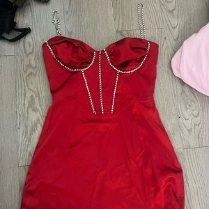 Hello Molly Red Dress size xsmall